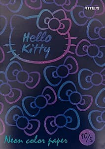 Цветная бумага Kite Hello Kitty NEON HK21-252