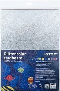 Цветная бумага Kite с глиттером K22-422