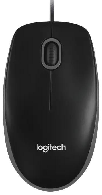 Компьютерная мышь Logitech B100 Black