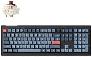 Игровая клавиатура Keychron V6 Max QMK/VIA Carbon Black (V6M-D3)