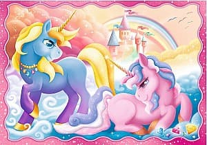 Пазлы Trefl 4in1 Unicorns and magic (34389)
