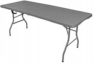 Раскладной стол Saska Garden 1053752 74x180 Dark Grey