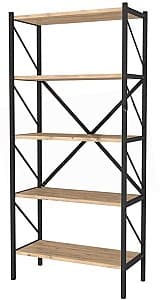 Стеллаж Prestige 5 Layer 180x88x34 Pine/Black