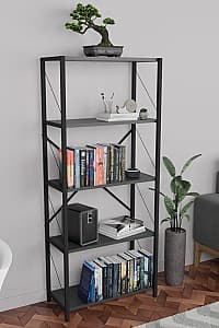 Etajera Prestige 5 Layer 180x88x34 Black