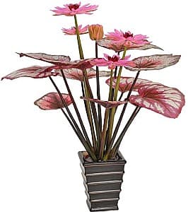 Flori artificiale OEM/ODM Lotus 120cm Red/Pink
