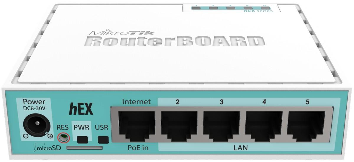 Router MikroTik hEX (RB750Gr3 hEX)