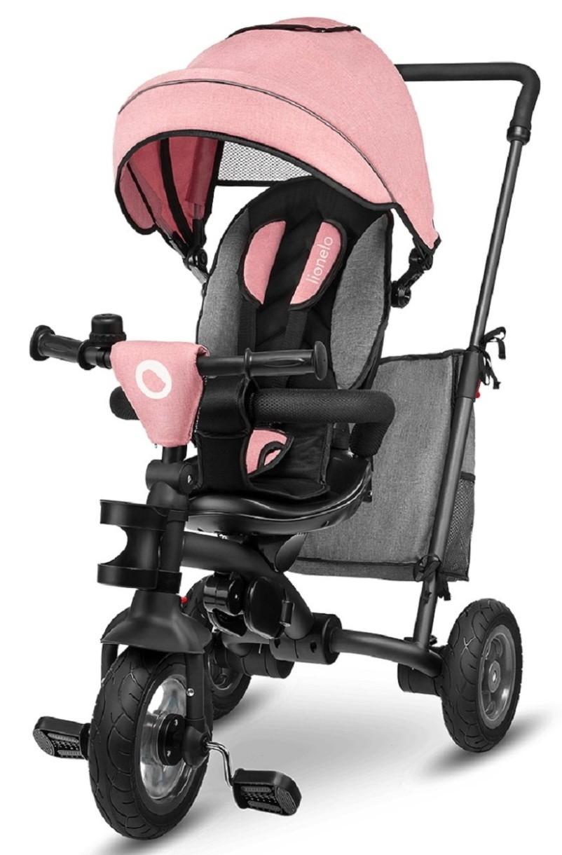 Tricicleta copii Lionelo Tris Candy Rose Grey