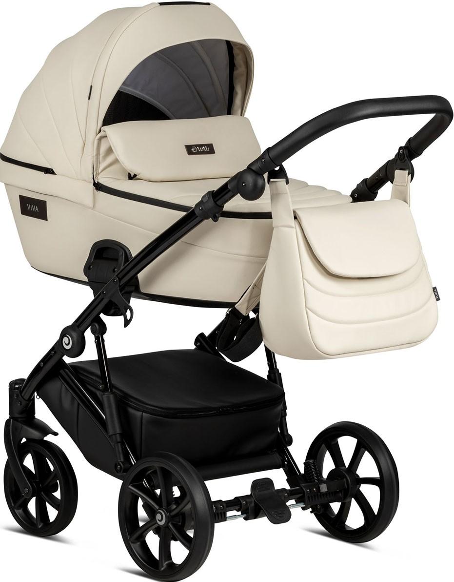 Carucior 2 in 1 Tutis Viva 4 Leather Vanilla