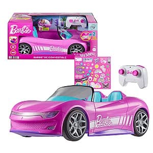 Jucarie teleghidata BARBIE Hot Wheels Cabriolet Barbie cu telecomandă JBH05