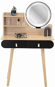 Туалетный столик (трюмо) Jumi CM-324336 Сосна(Коричневый)/Черный