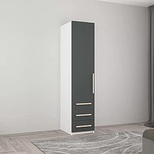 Dulap penal Mobildor Lux Smart-Home PAL (polițe și sertare) 450 Alb/Anthracite