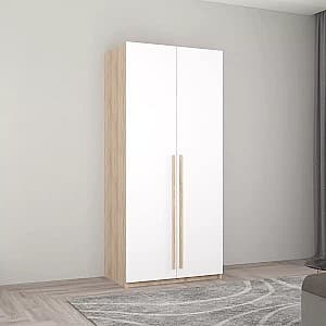 Шкаф Mobildor Lux Smart-Home ДСП (штанга) 900 Сонома/Белый
