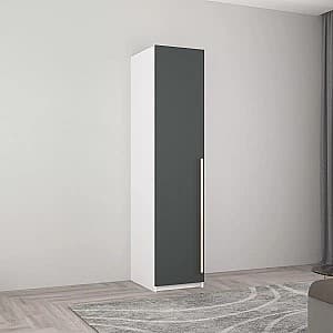 Шкаф пенал Mobildor Lux Smart-Home ДСП (штанга) 500 Белый/Антрацит