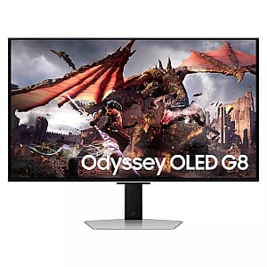 Monitor gaming Samsung Odyssey G8 S32DG800 31.5 " (LS32DG800SIXUA) Negru/argintiu