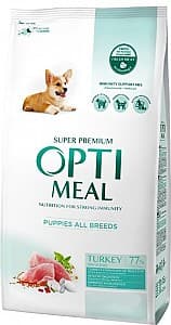 Сухой корм для собак Optimeal Puppies All Breeds Turkey 1.5kg