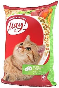 Hrana uscata pentru pisici Myau Adult Meat&Vegetables 11kg