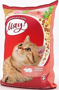 Hrana uscata pentru pisici Myau Adult Rabbit 11kg