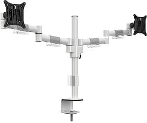 Кронштейн для монитора Multibrackets M VESA Deskmount Officeline Dual White