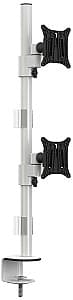 Кронштейн для монитора Multibrackets M VESA Deskmount Officeline Dual Vertical White