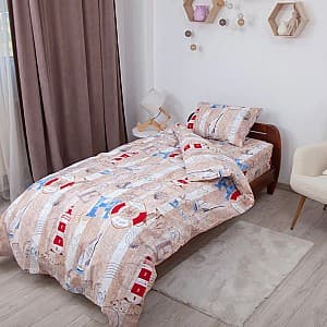 Lenjerie de pat pentru copii Relaxe Home Soft Dreams 145x210 Sea cruise
