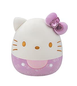 Мягкая игрушка Squishmallows Hello Kitty фиолетового цвета