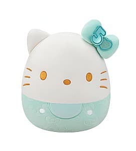 Jucarie de plus Squishmallows Hello Kitty culoare azurie (SQSN00498)