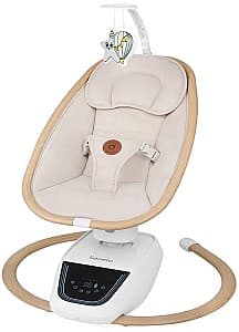 Шезлонг детский Lionelo Olivia Beige Natural