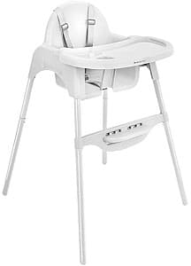 Scaun de masa multifunctional Kikka Boo Jammy White 2 in 1