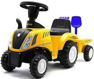 Толокар Baby Mix Трактор с прицепом Yellow