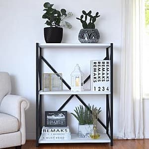 Стеллаж Remaks 3 Shelf Metal White