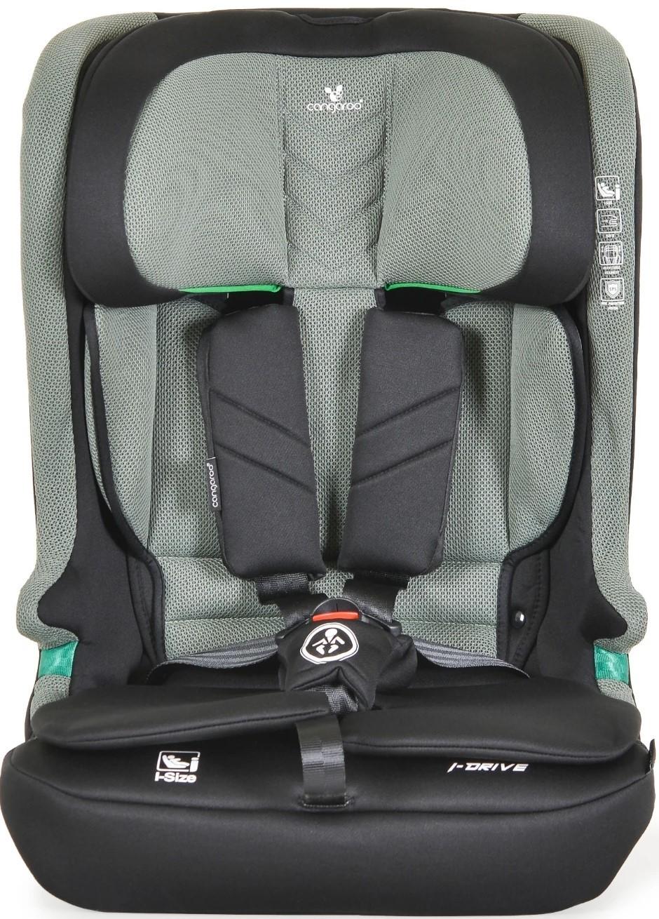 Scaun auto copii Cangaroo iDrive Phantom Green