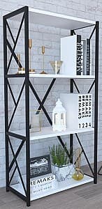 Etajera Remaks 4 Shelf Metal White
