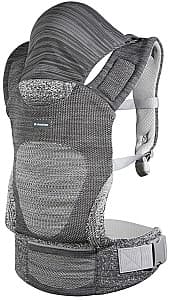 Marsupiu pentru bebelusi Kikka Boo Hoody Fly Knit Grey
