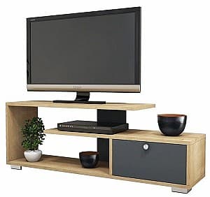 Tumba pentru televizor Remaks Meryem Oak/Antharacite