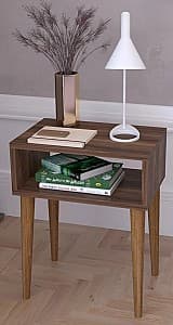 Noptiera Remaks Retro Nightstand Walnut