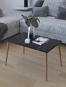 Masuta de cafea, reviste Remaks Retro Coffee Table Siyah Mermer