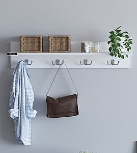 Cuier pentru haine Remaks Rose White