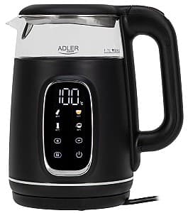 Электрочайник Adler AD-1305 Black Silver