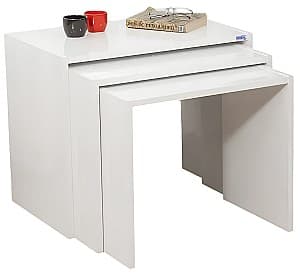 Masuta de cafea, reviste Modalife Promo Alb