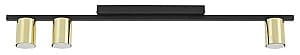 Lustra TK Lighting Logan 5672 Black/Gold