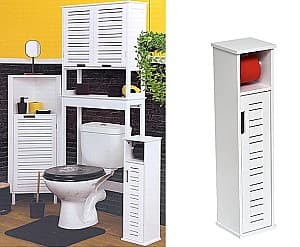 Accesoriu Tendance MDF/Bambus Alb