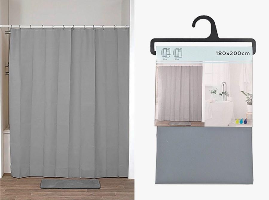 Perdea de baie Tendance 55824 Gri