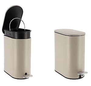 Cos de gunoi Tendance cu pedala 5l Bej