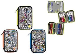 Пенал CARIOCA Color 3zip