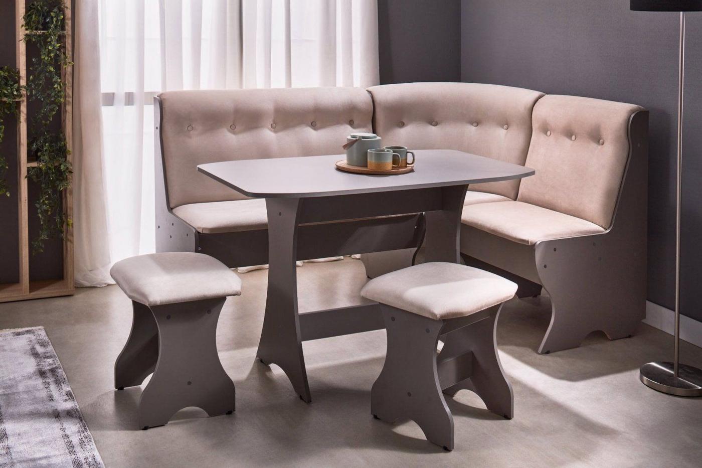 Coltar bucatarie Ambianta Cleo 2 Gri Închis