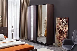 Dulap-cupe Ambianta Rio 1.6 m Sonoma Inchis