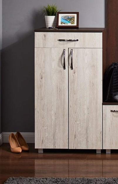 Dulap pentru incaltaminte Ambianta Bruno Pantofar Sonoma Inchis