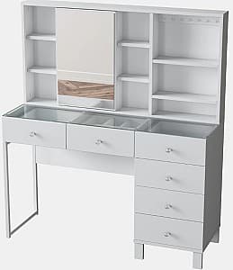 Туалетный столик (трюмо) Mirage Meble BJ140 Белый