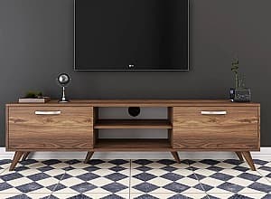 Tumba pentru televizor Mirage Meble A9 Miniature Walnut (Maro)