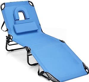 Sezlong Costway NP10947NY Blue